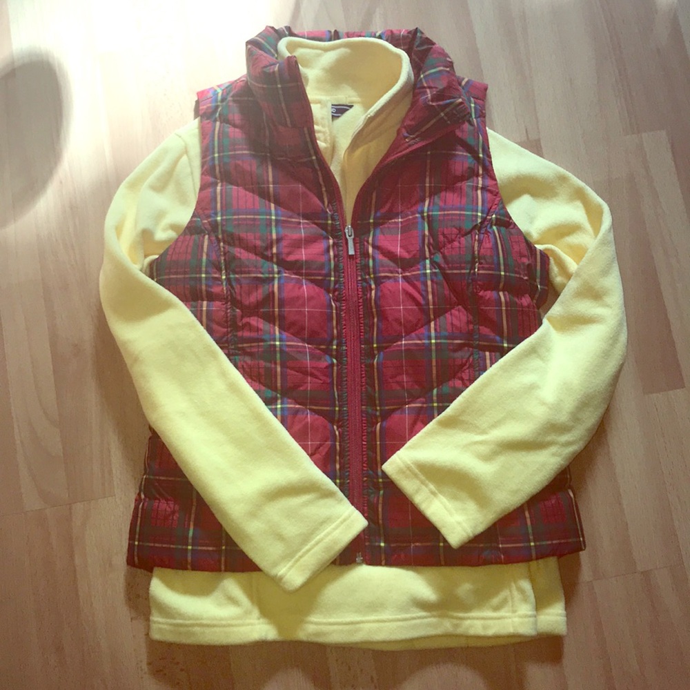 Land’s End shirt with matching vest